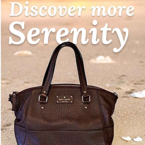 KATE SPADE Authentic Brown Leather Satchel bag with Gold Hardware - Picture 4 of 16